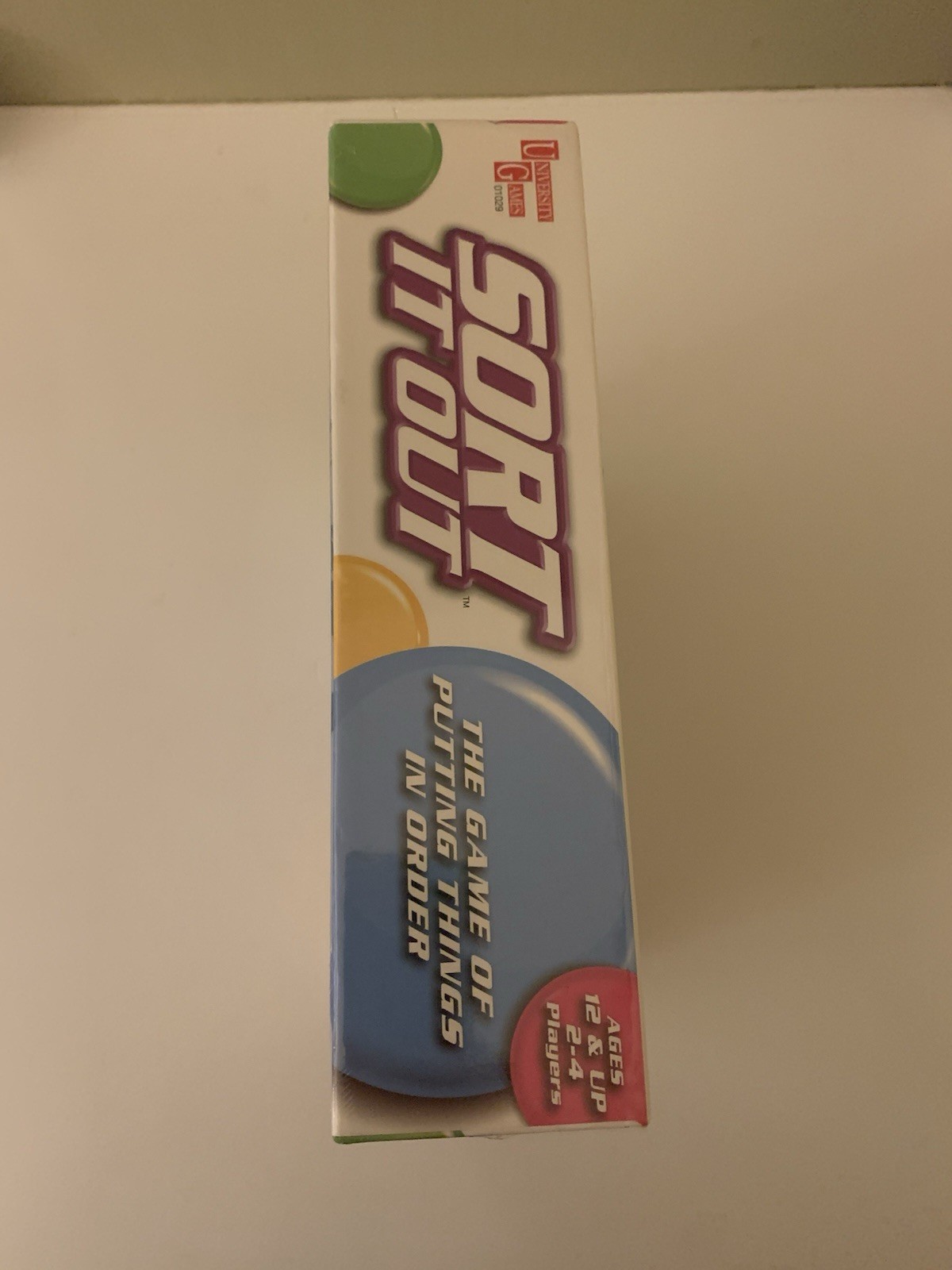 Sort It Out Board Game by University Games 2 to 4 Players Ages 12+ Brand New