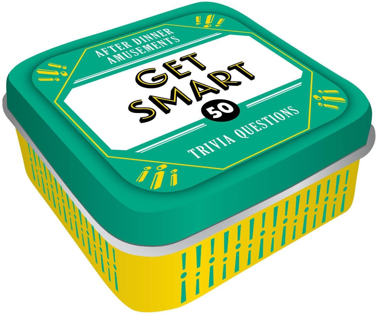 After Dinner Amusements Get Smart Trivia Card Game 50 Family Questions – US