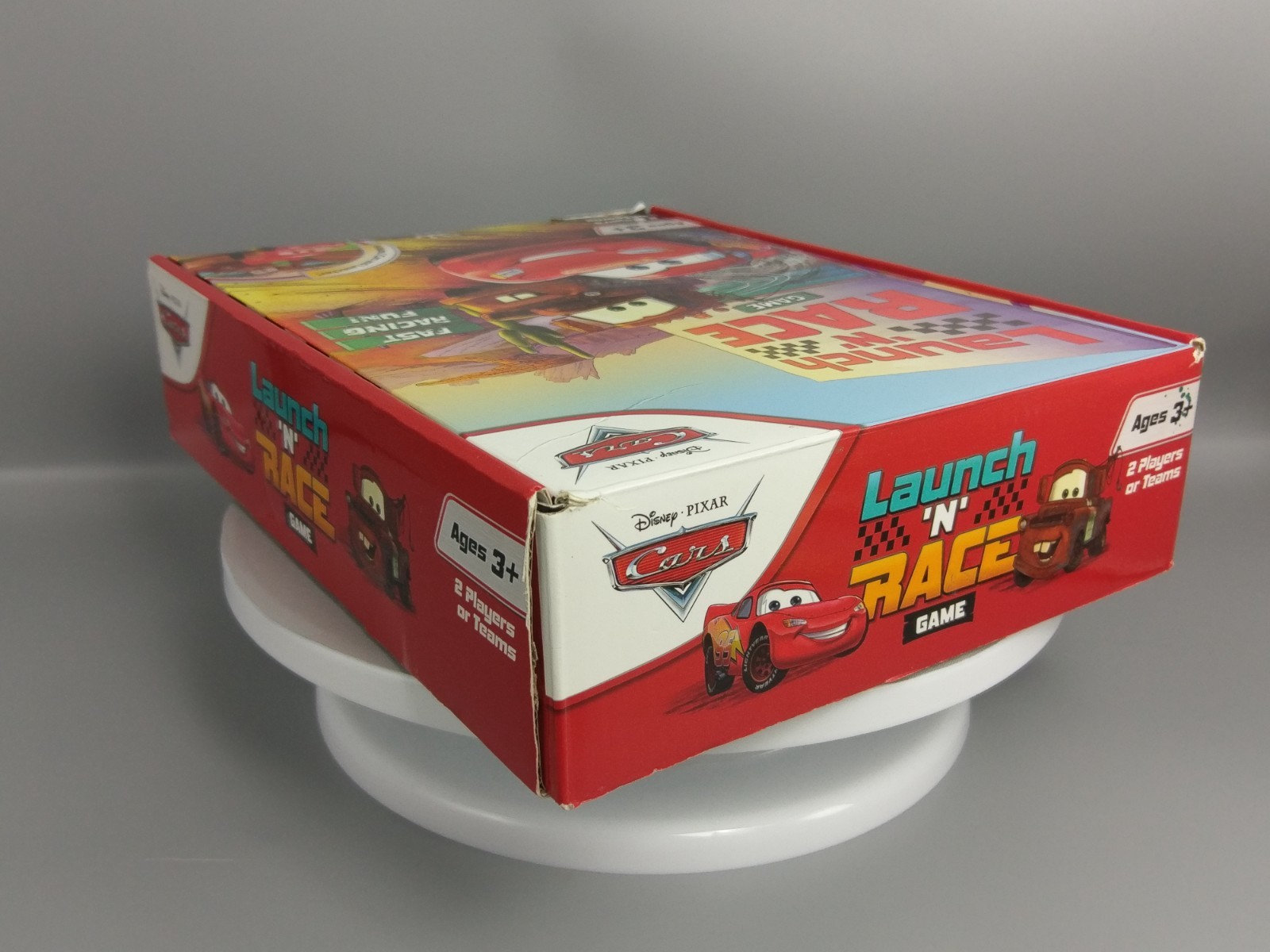 2023 Funko Games Disney Pixar Cars LAUNCH ‘N’ RACE GAME 99% Complete RARE HTF!