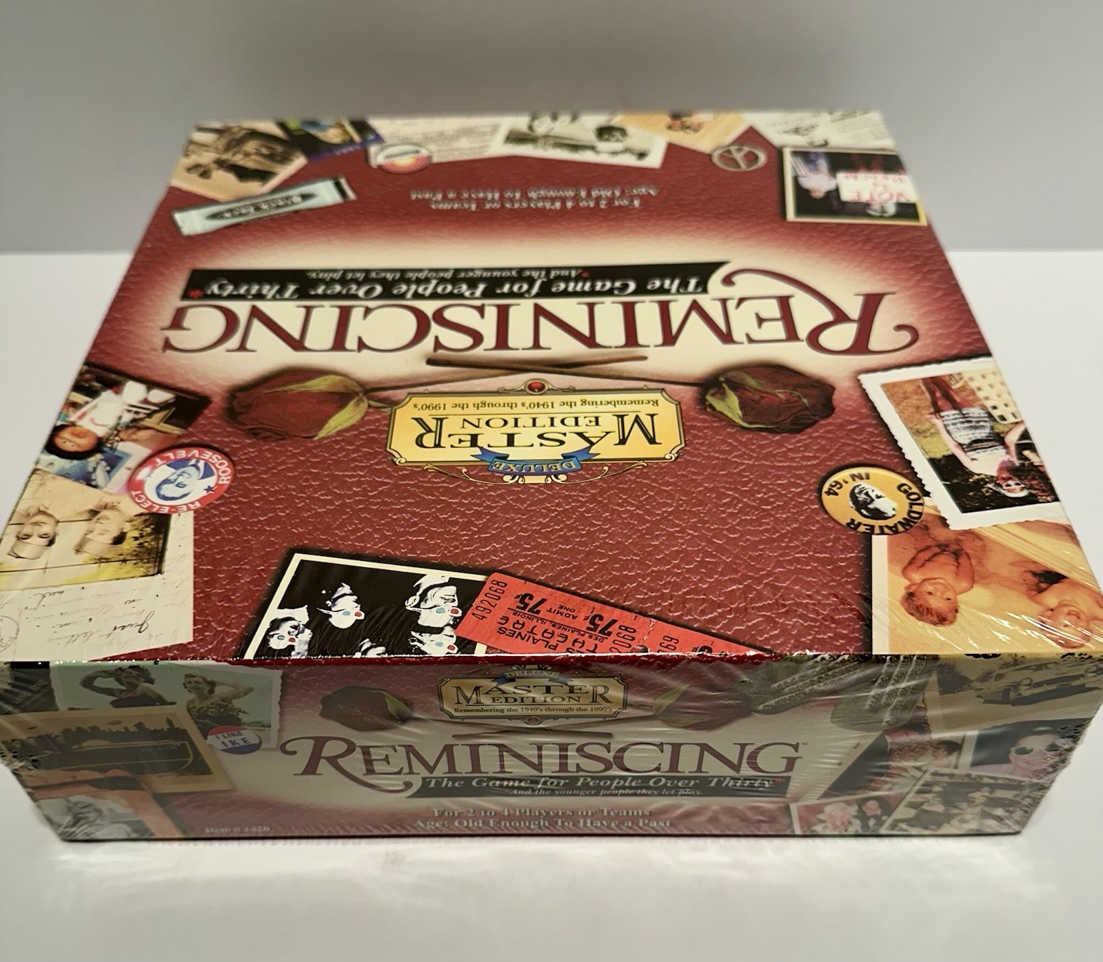 Reminiscing Board Game Deluxe Master Edition 1940s-1990s TDC Games New Sealed