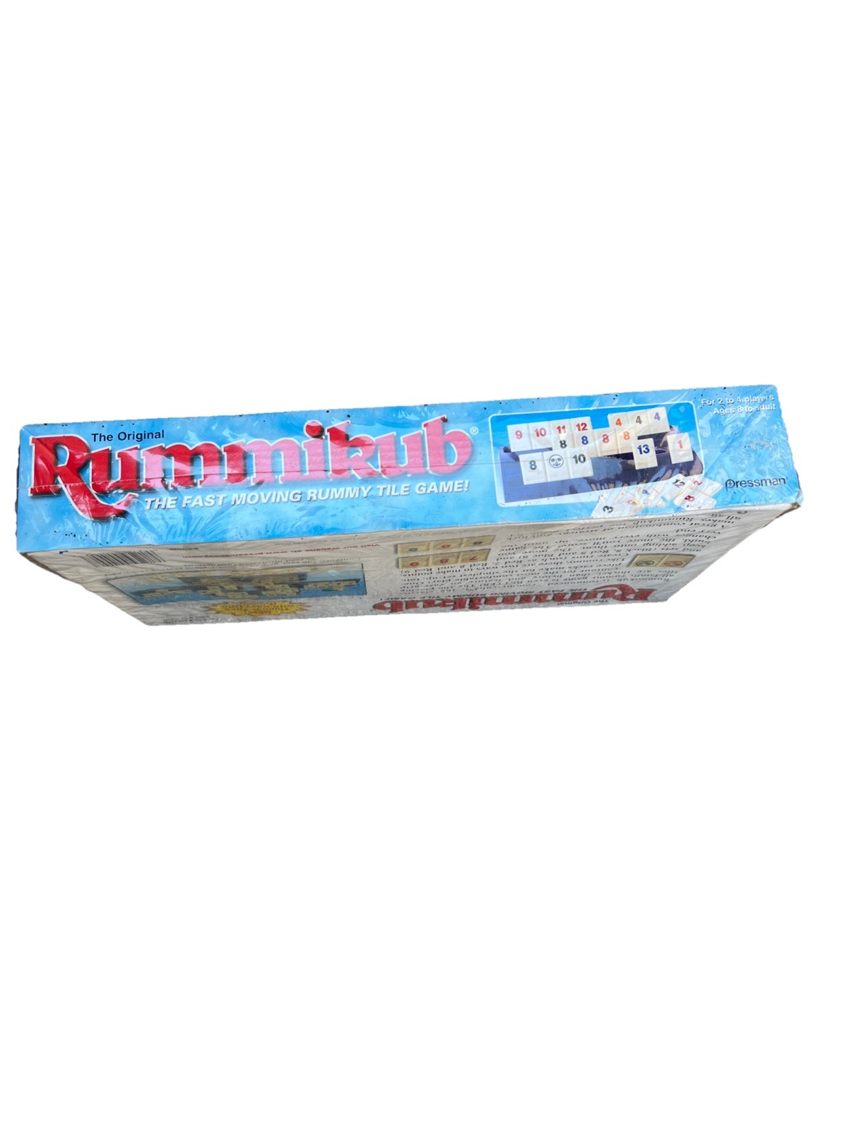 VTG. The Original Rummikub The Fast Moving Rummy Tile Game New Thicker Tiles New
