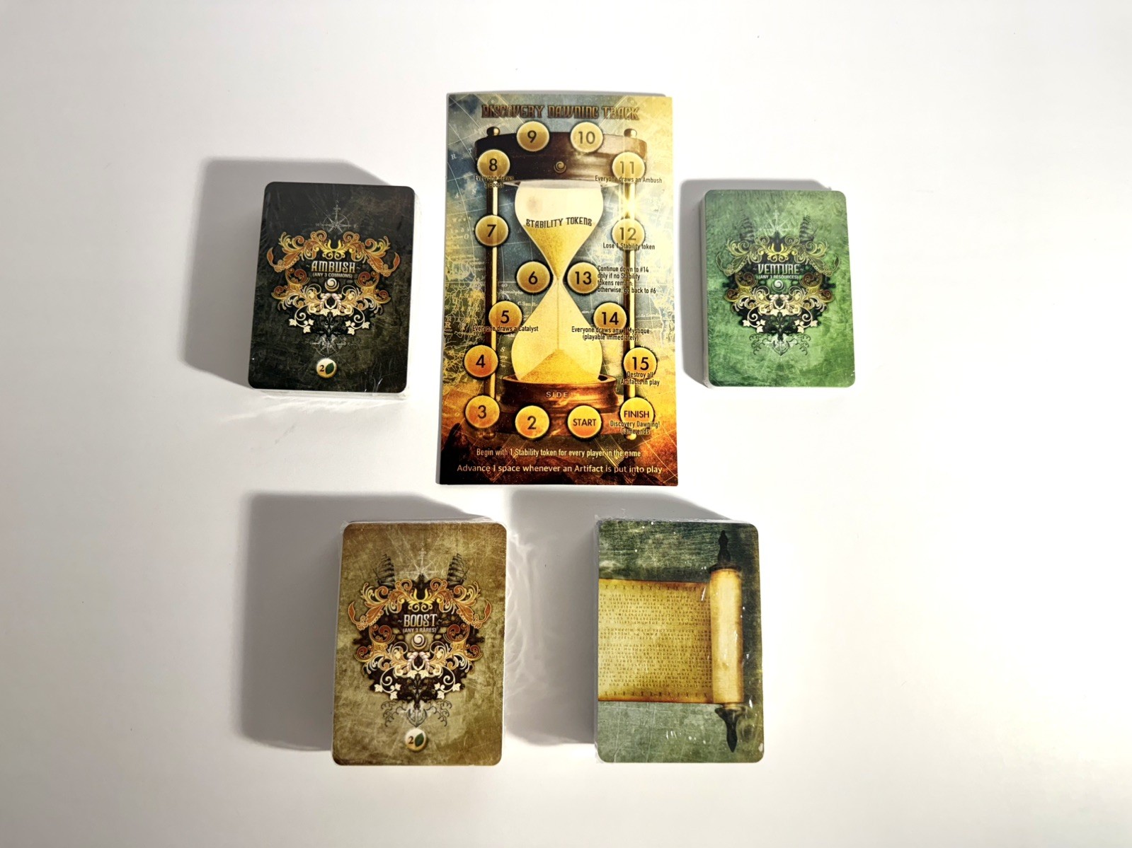 The Bermuda Crisis Discovery Dawning Lysander Games Boardgame – Open Box