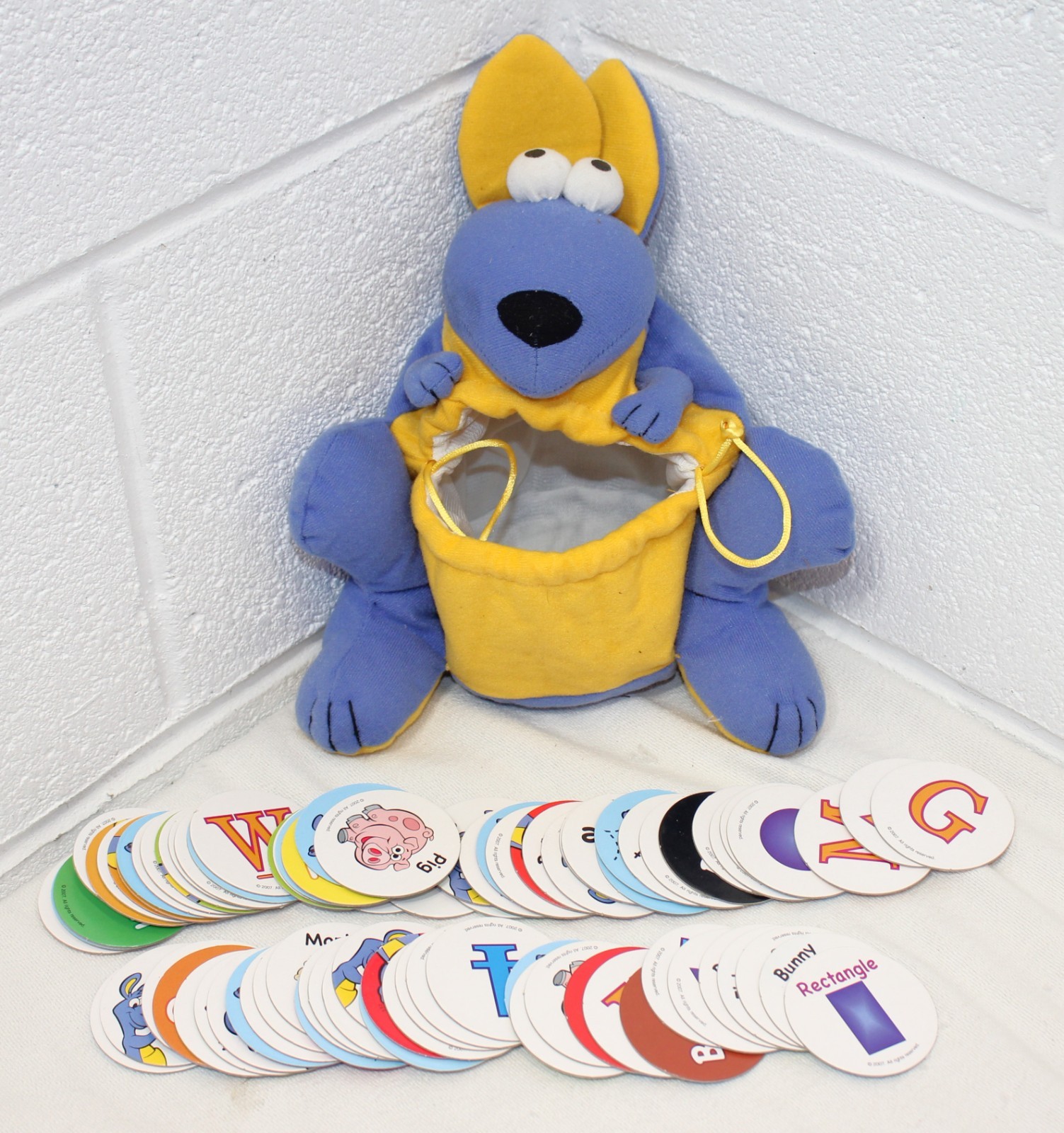 Patch Products CAN DO ROO Fun Learning Game Colors Shapes Numbers Letters RARE!
