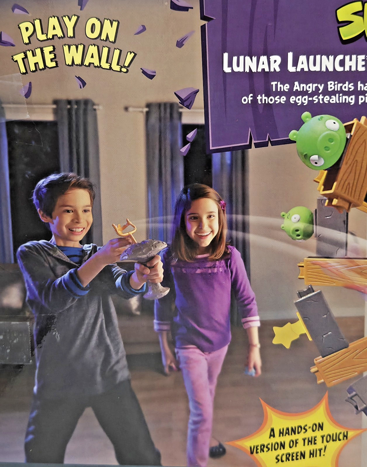 Angry Birds SPACE Lunar Launcher & Planet Base NEW RARE GAME 2013 Mattel FREESHP
