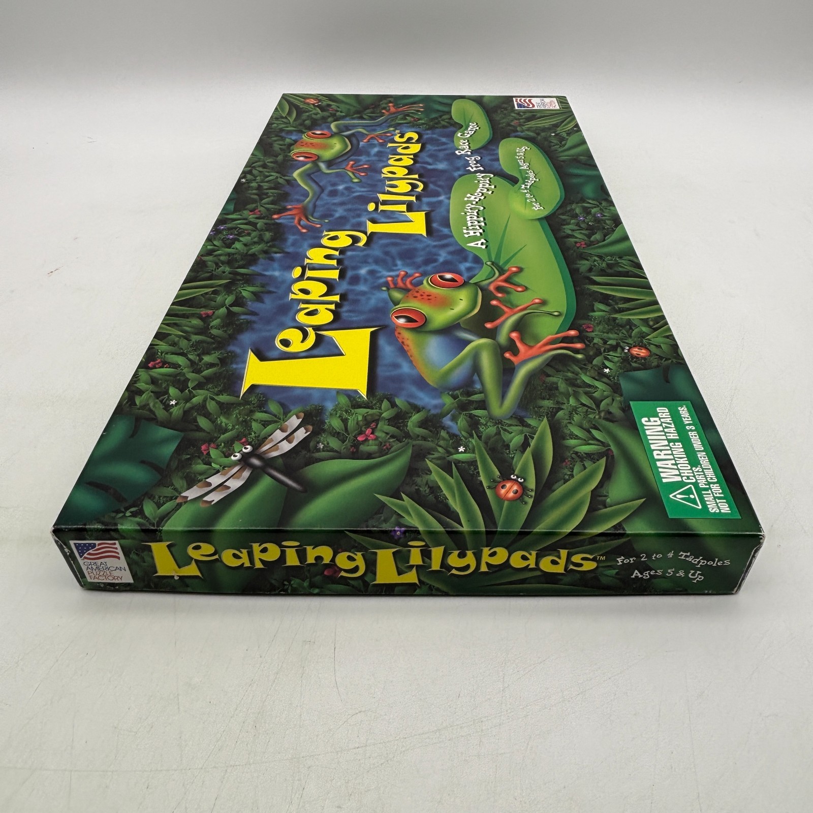 VINTAGE Leaping Lilypads Game COMPLETE GAPF 2000 Kids Frogs Animals