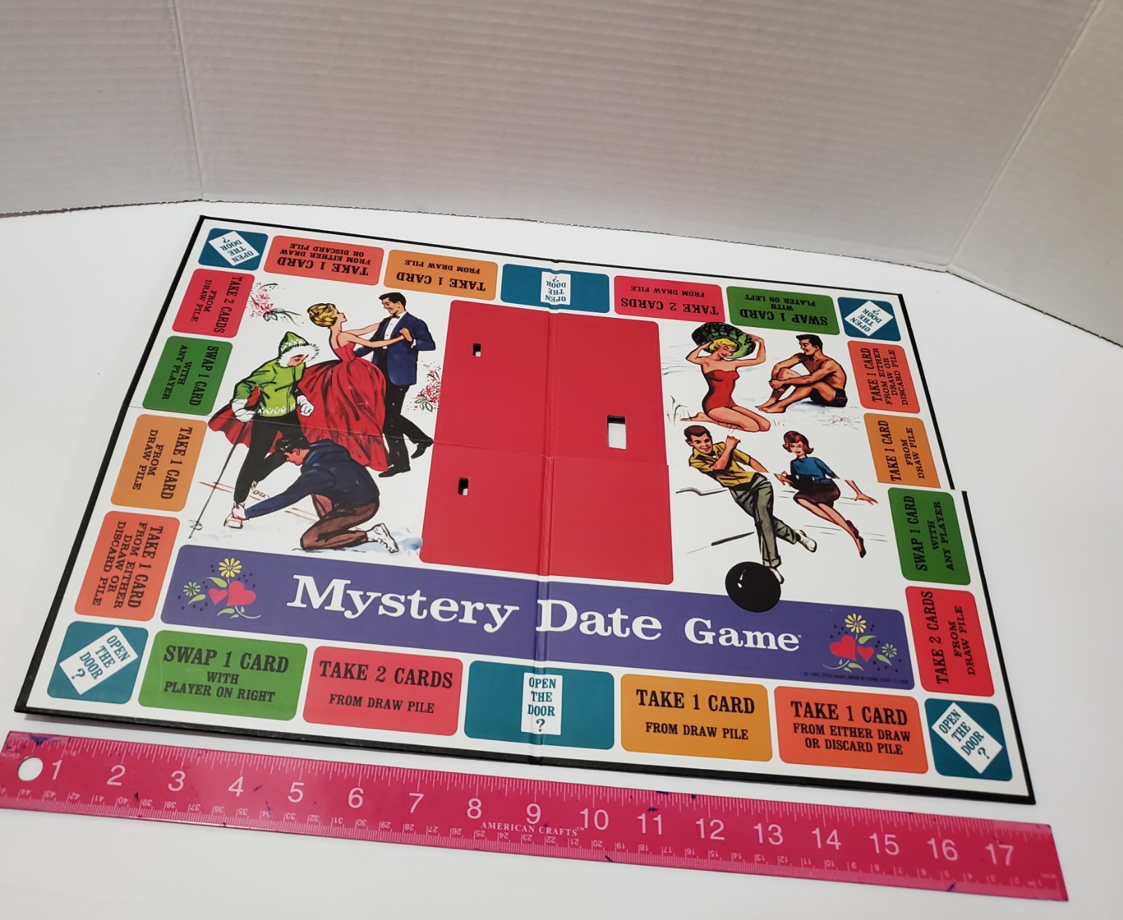 CT1 Mystery Date Nostalgia Retro Secret Admirer Board Game Parker Bros 2016 NEW