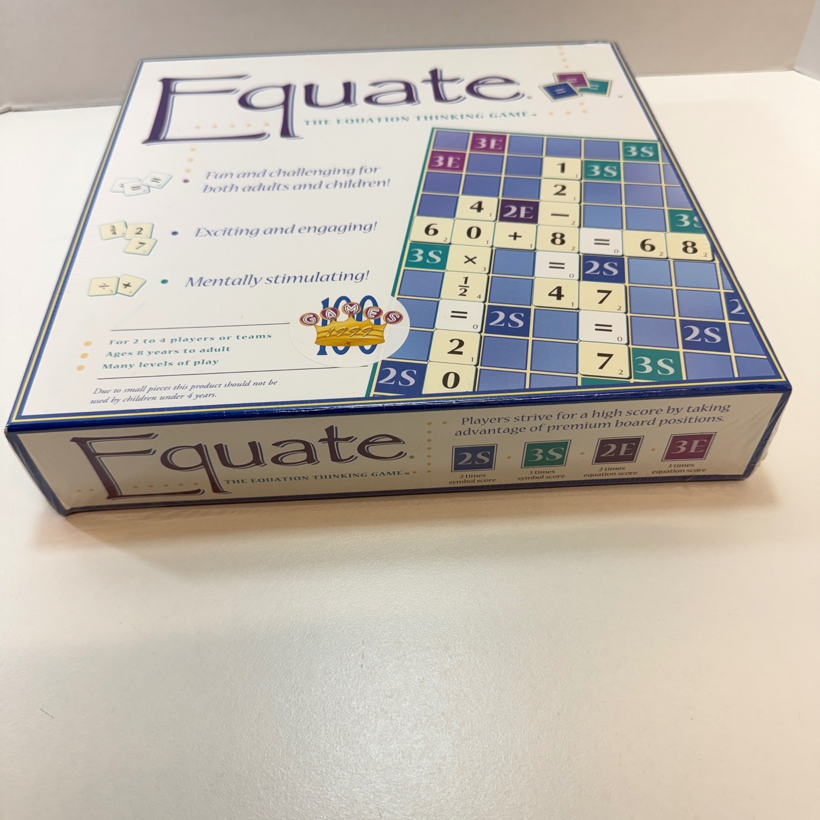 Conceptual Math Media Equate Board Game Math Thinking Game New