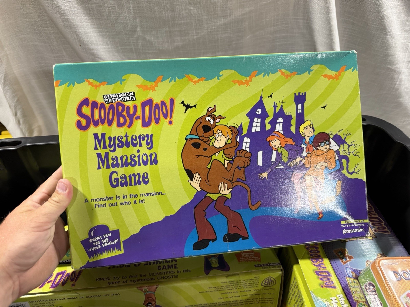 HUGE Scooby Doo Board Game Lot- 11 Games Sealed And Open, Vintage Lot Of Games