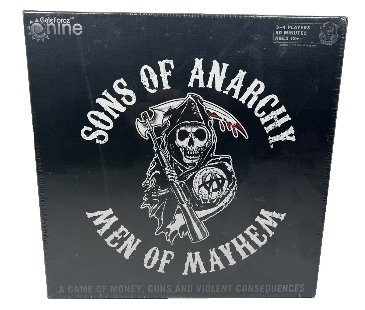 Sons of Anarchy Men of Mayhem Board Game by Gale Force Nine NEW Factory Sealed