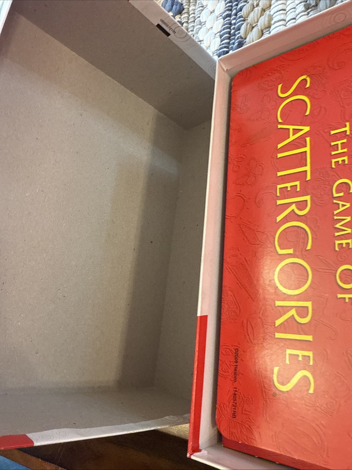 The Game of Scattergories 2009 Parker Brothers Brand New Sealed Complete Hasbro