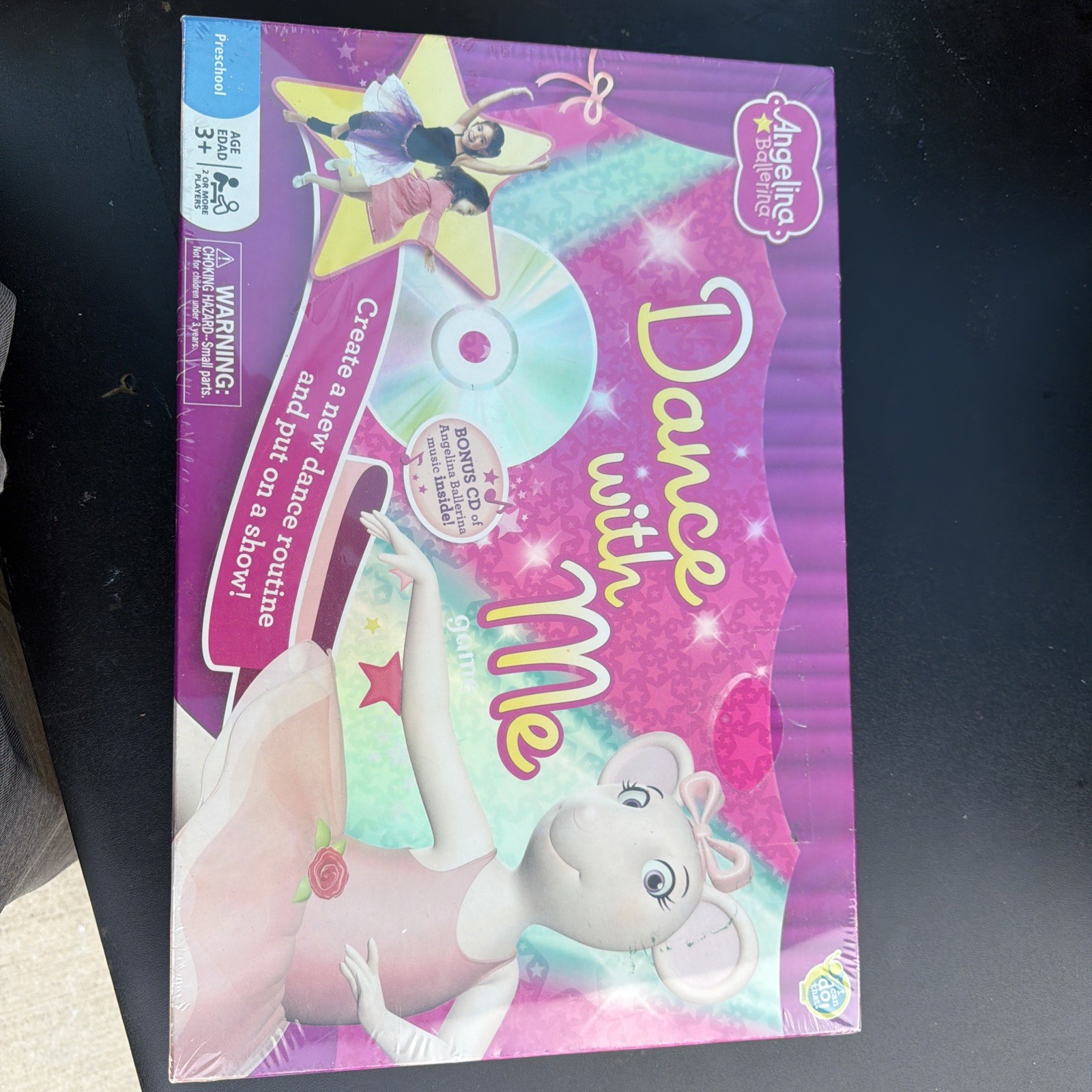 Angelina Ballerina Dance With Me Game With Bonus CD Preschool Dance Routine NEW!