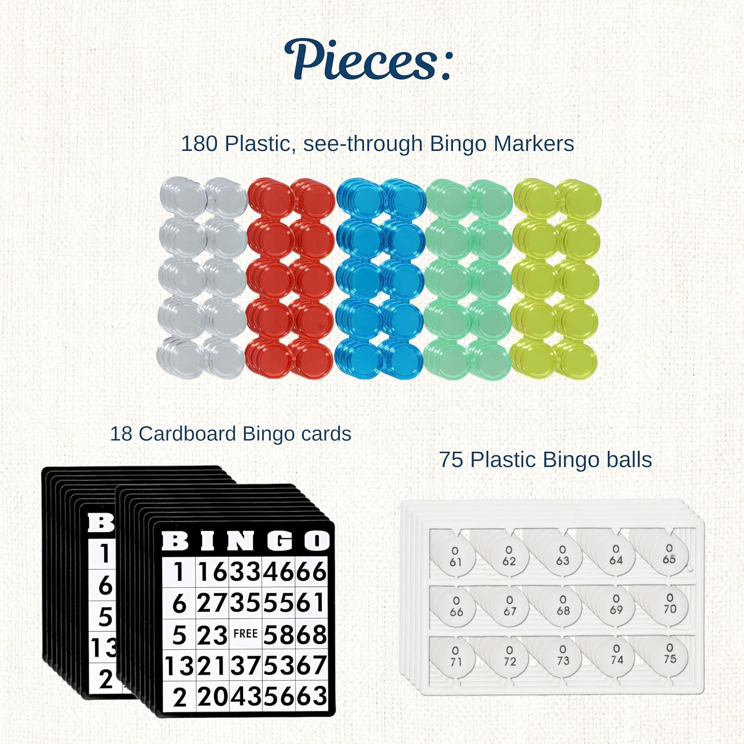 Wood Expressions Grand Bingo Set