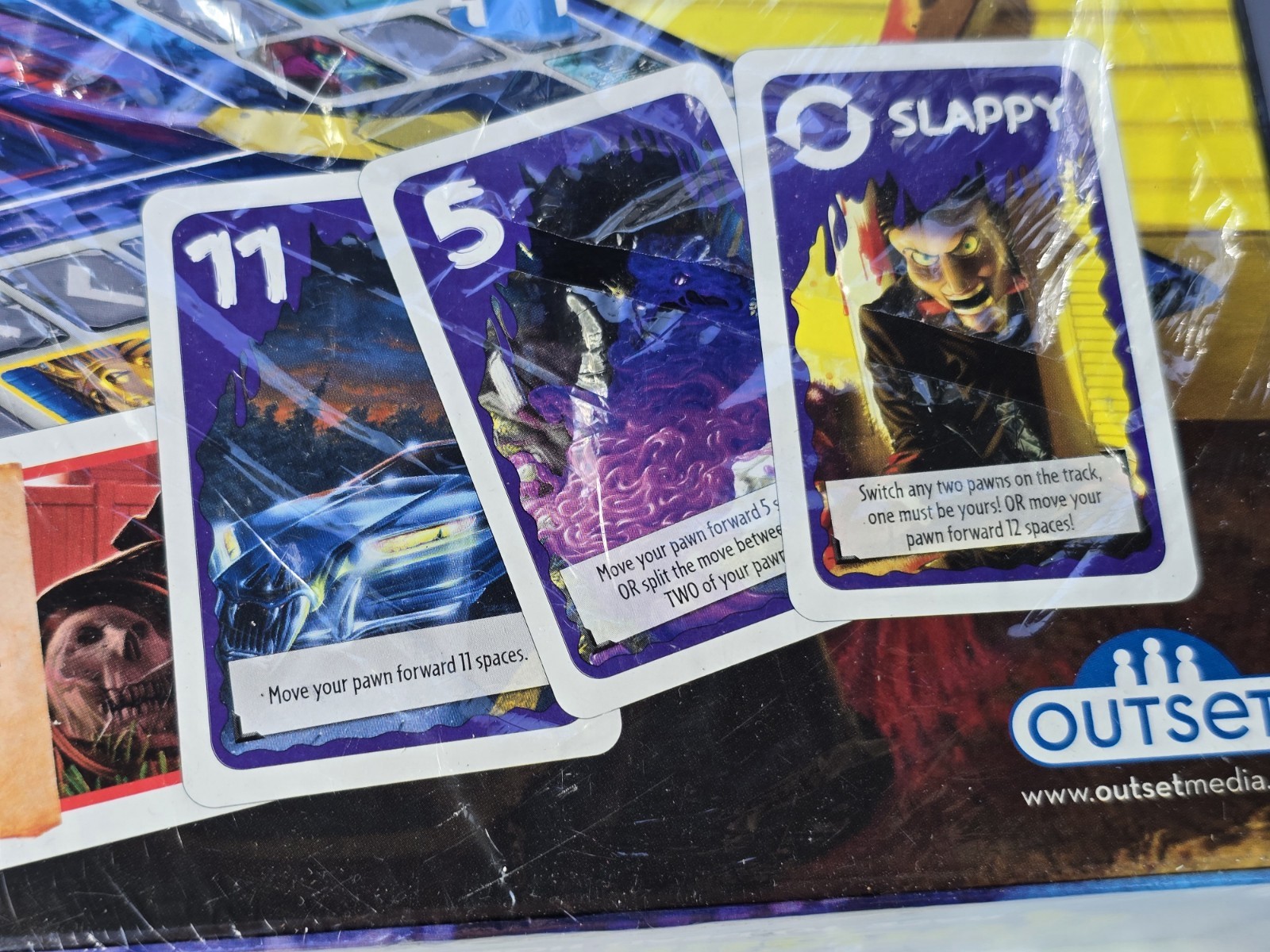 Goosebumps Race to Dead House Board Game By Outset Media 2020