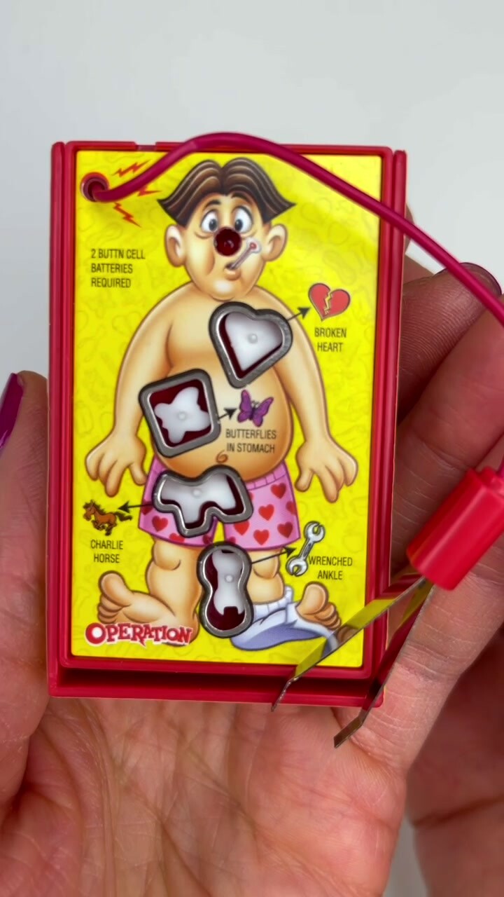 World’s Smallest OPERATION Board Game Toy Miniature