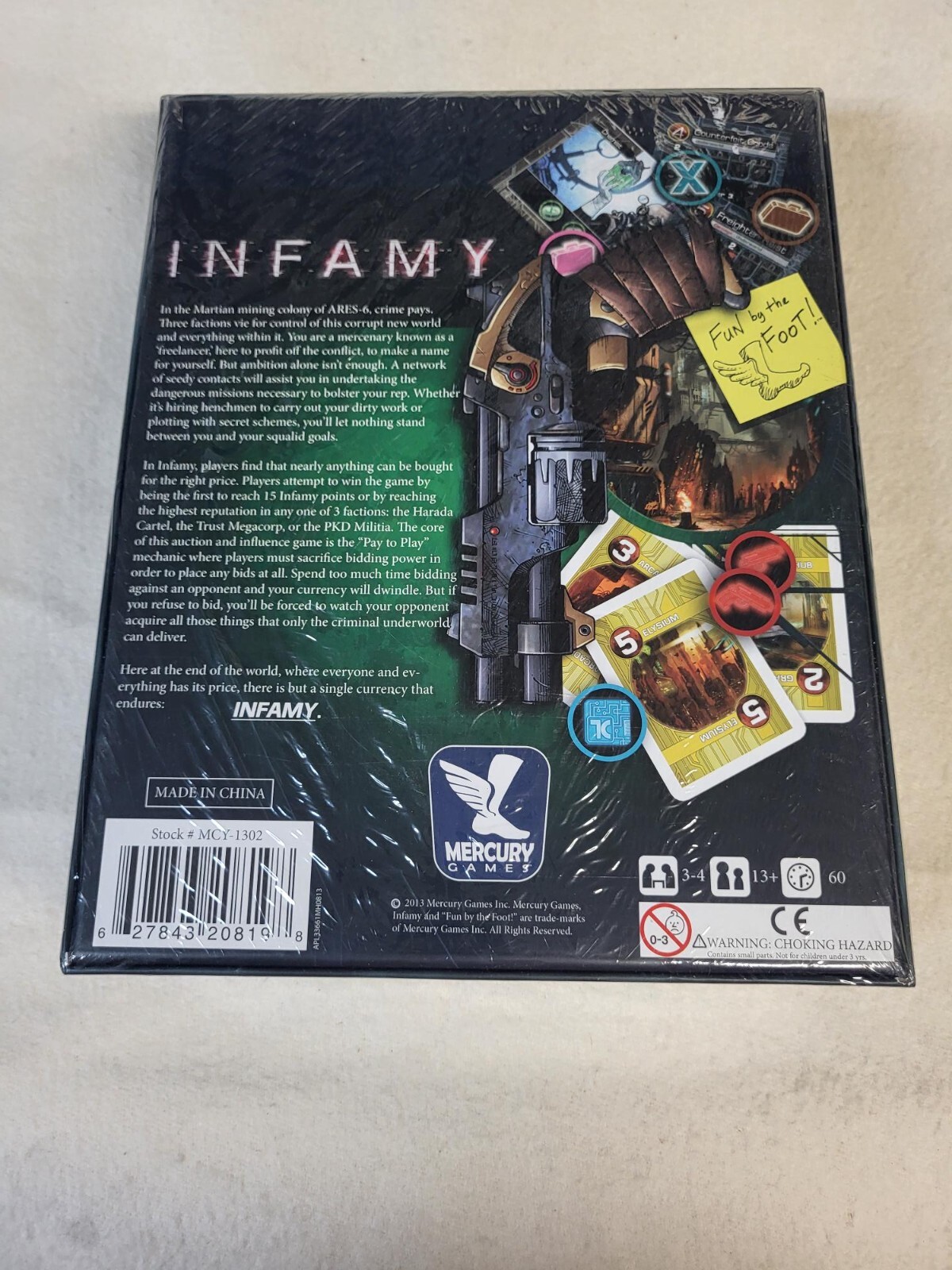 Infamy Game Mercury Games New