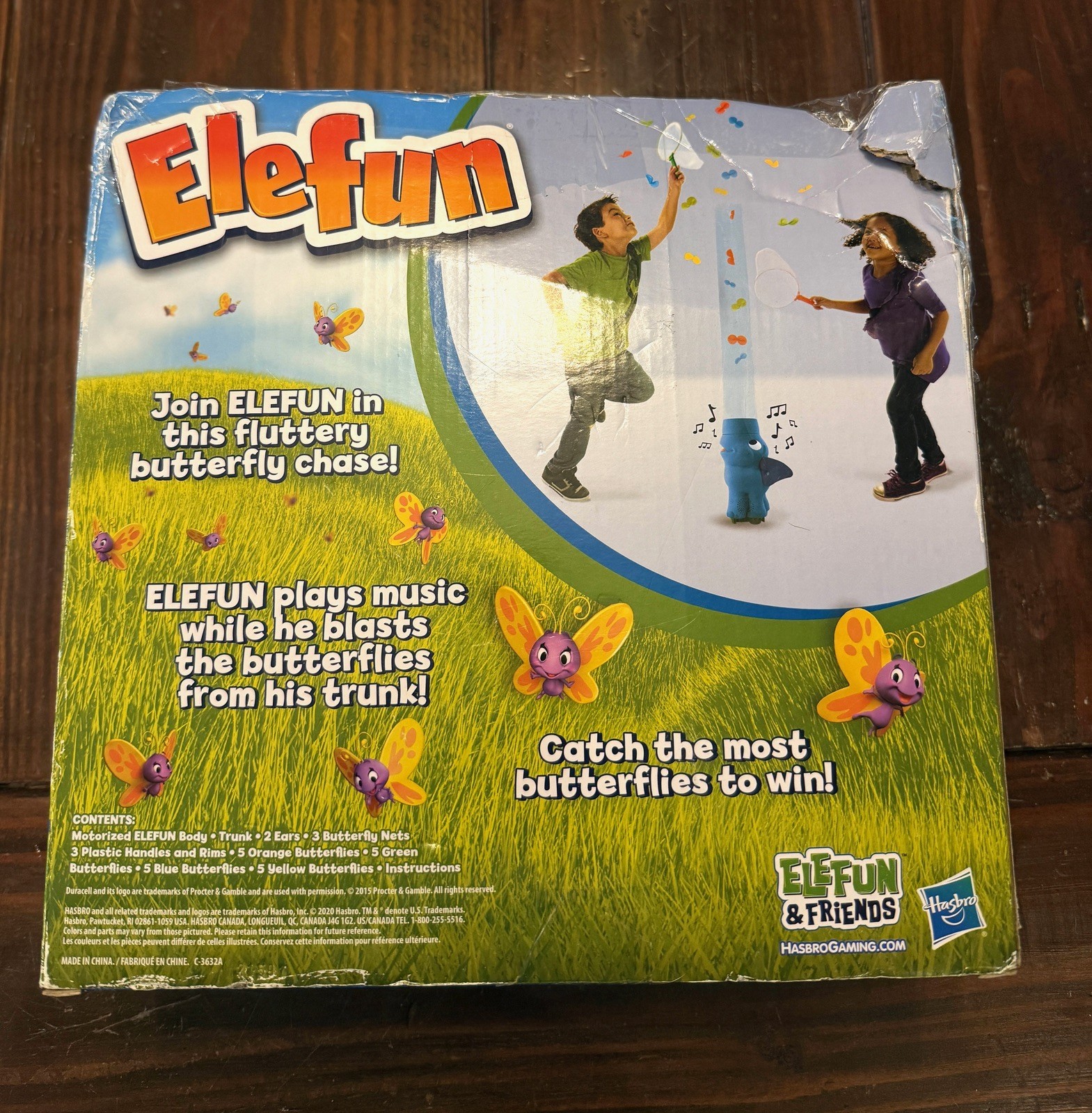 ELEFUN Hasbro Butterfly Catchin Game 2020 Electronic Game