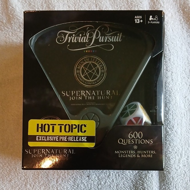 Trivial Pursuit Supernatural Join the Hunt Hot Topic Exclusive Pre-Release