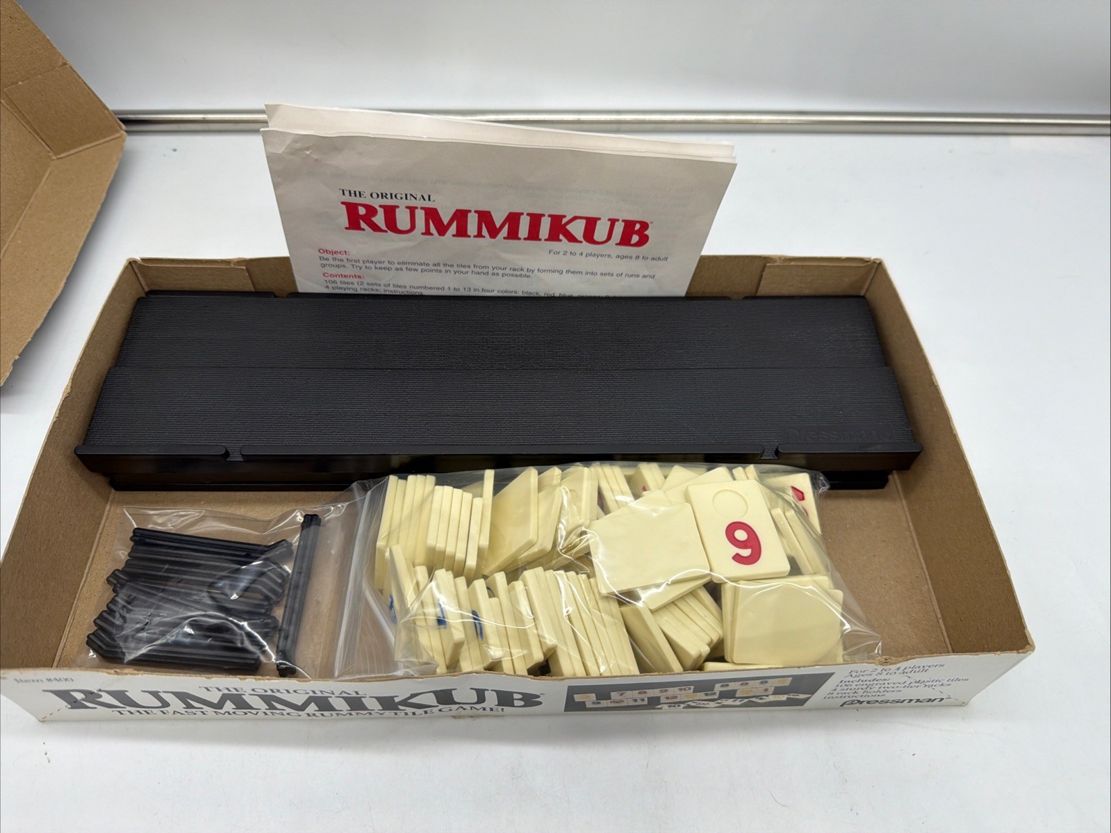 NOS/ Vintage The Original Rummikub 1980s Complete!