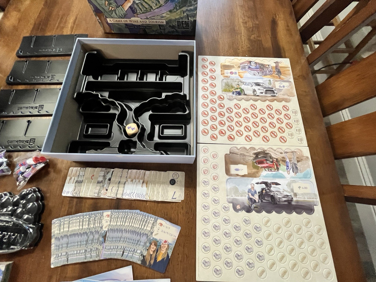 Naramata: Wine and Tourism Strategy Board Game by DEM Games, Brand New