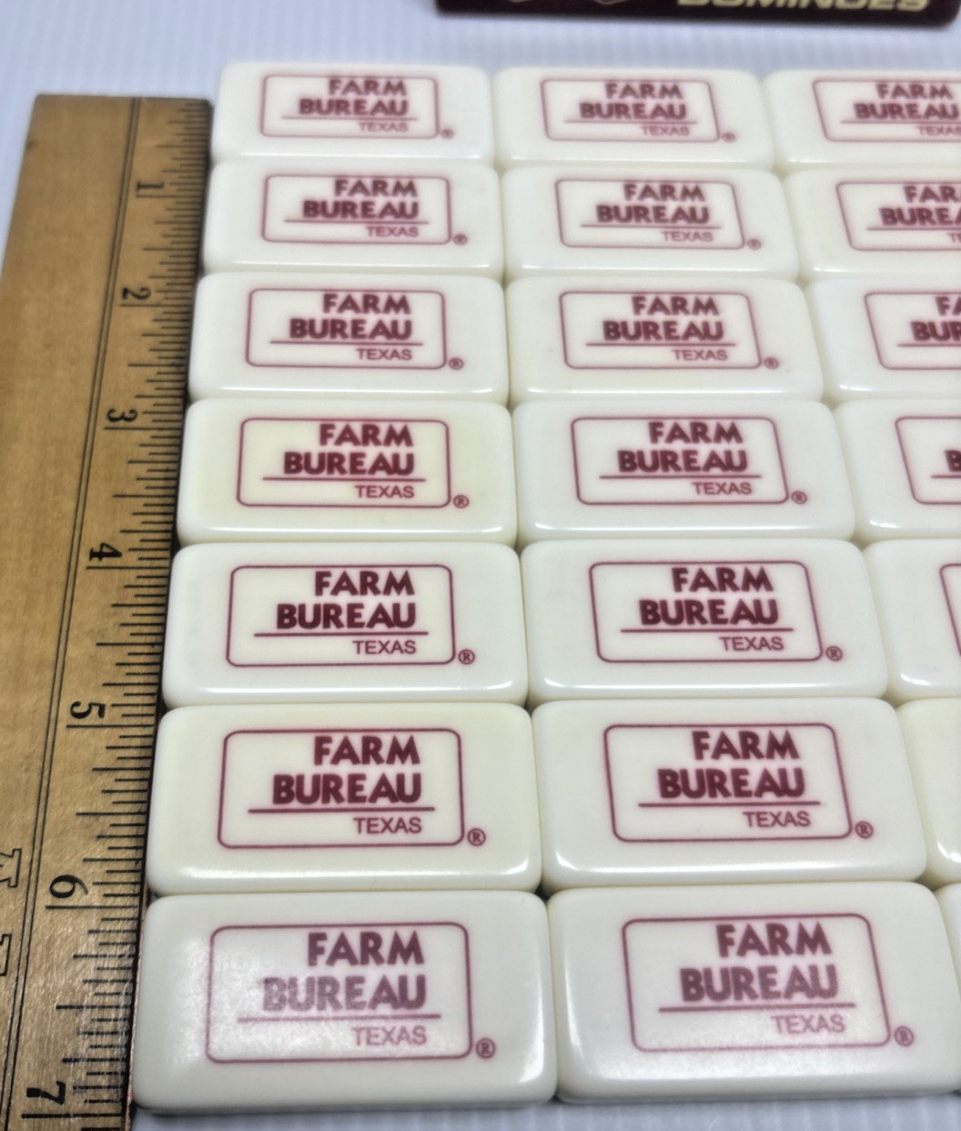 Texas Farm Bureau Puremco Professional Extra Thick Dominoes