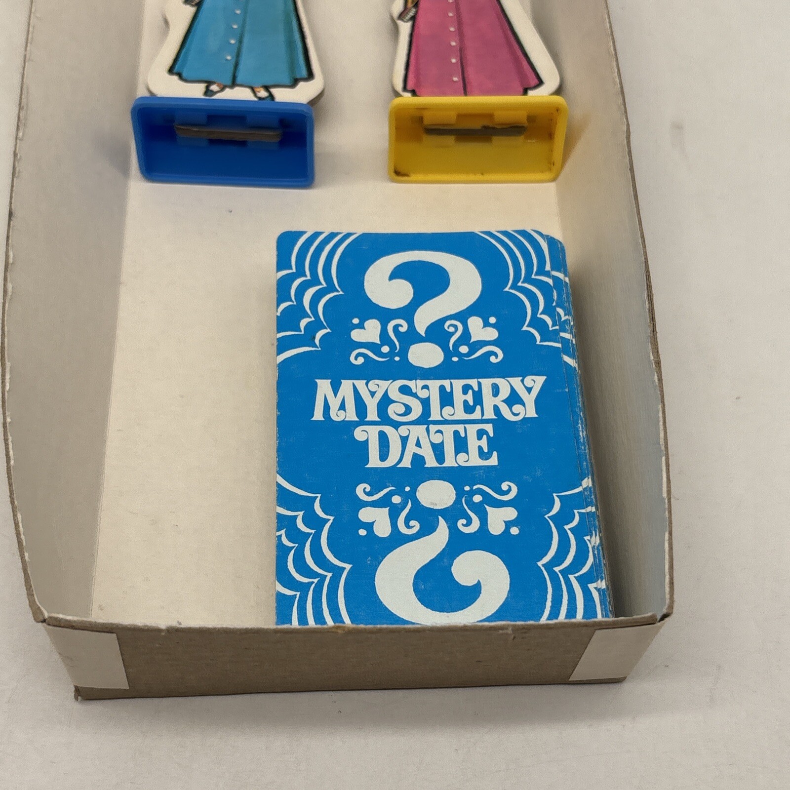 Vintage 1972 Milton Bradley Mystery Date Board Incomplete!