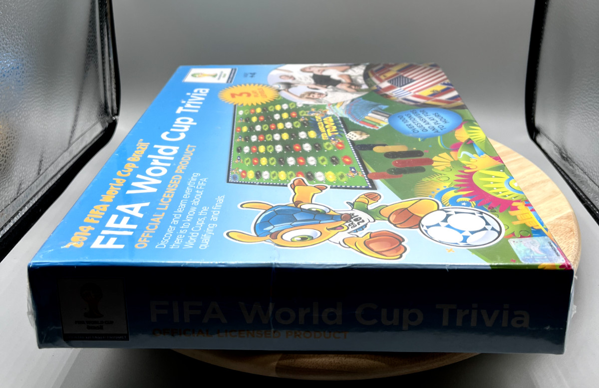 FIFA World Cup Trivia – 2014 Board Game, Over 1000 Questions, Sealed/ New In Box
