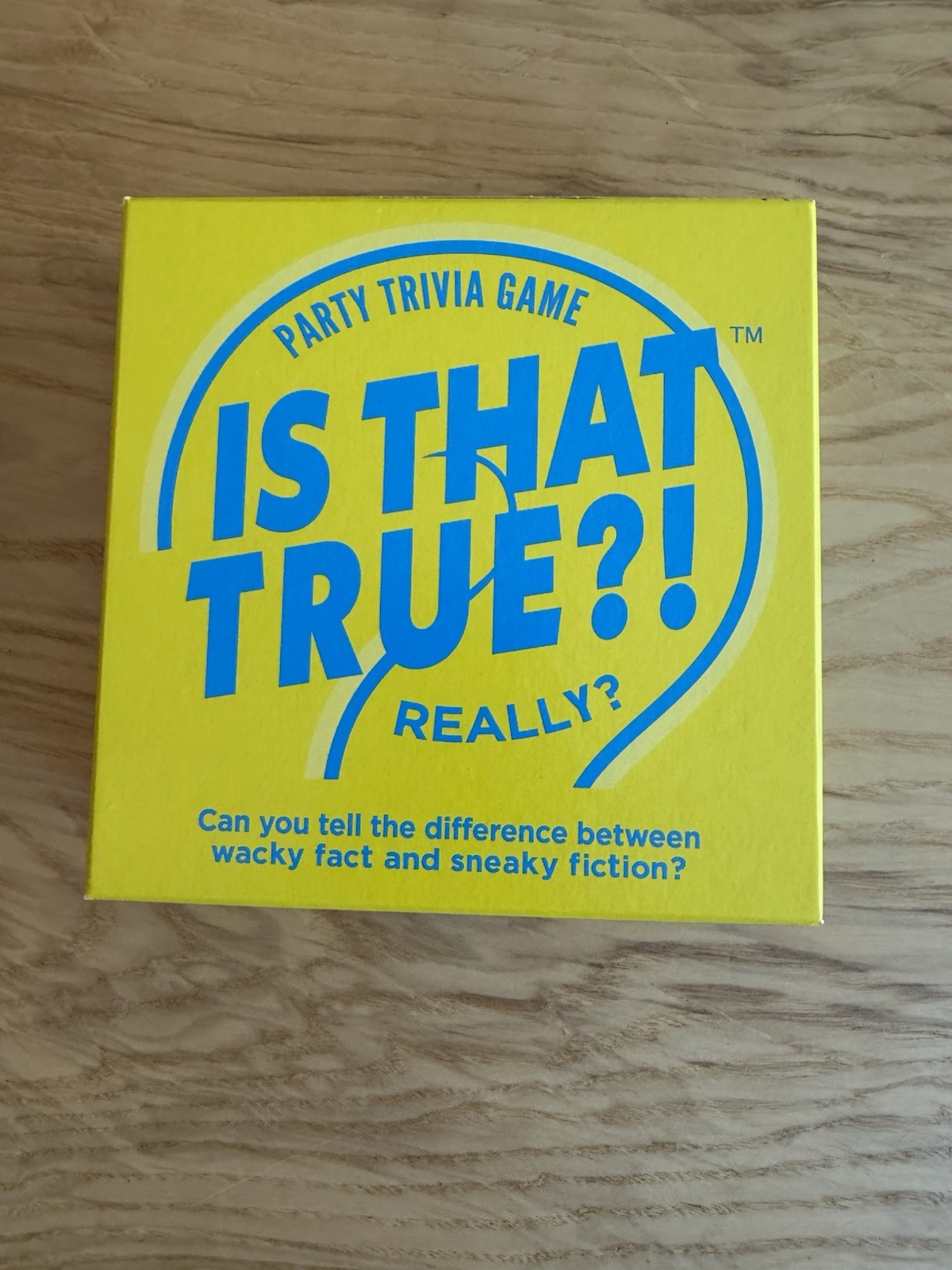 NEW Is That True?! Really? – Trivia Party Game – 2+ Players – Ages 14+ – Cards