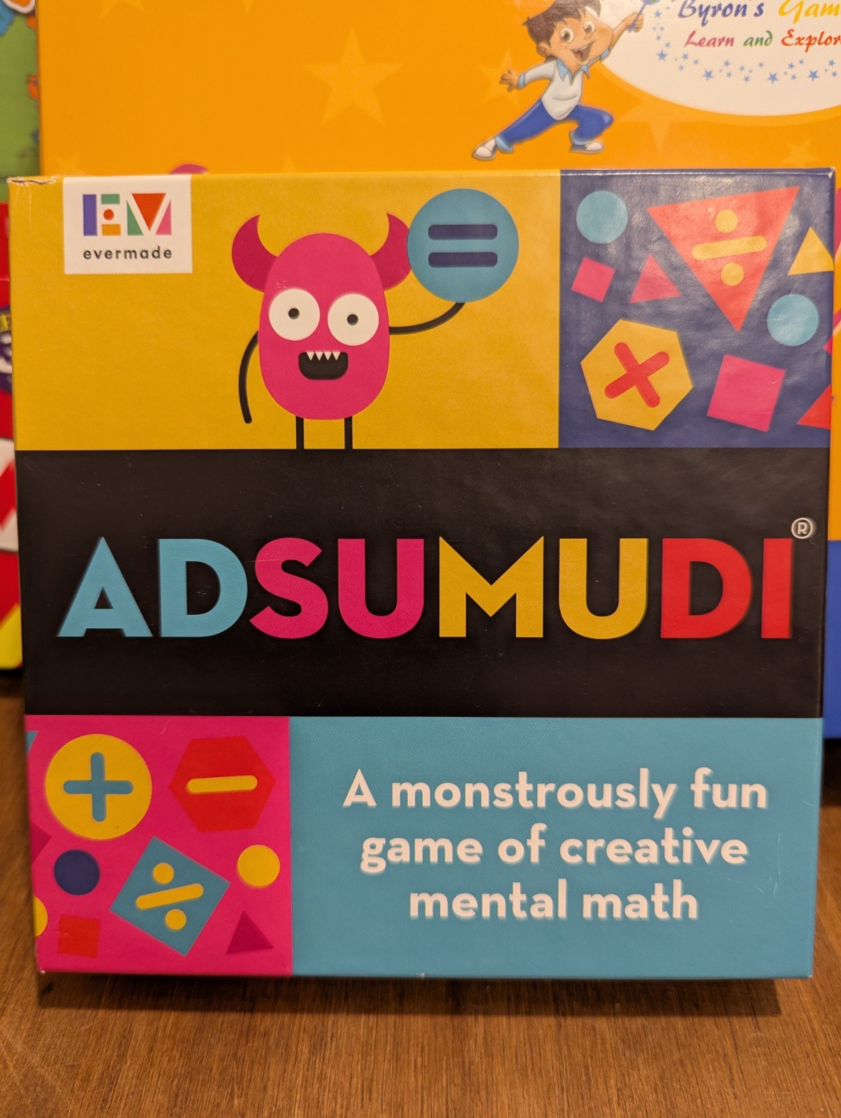 Educational Games Set, Homeschool, Geography, Math, Science, Language Arts