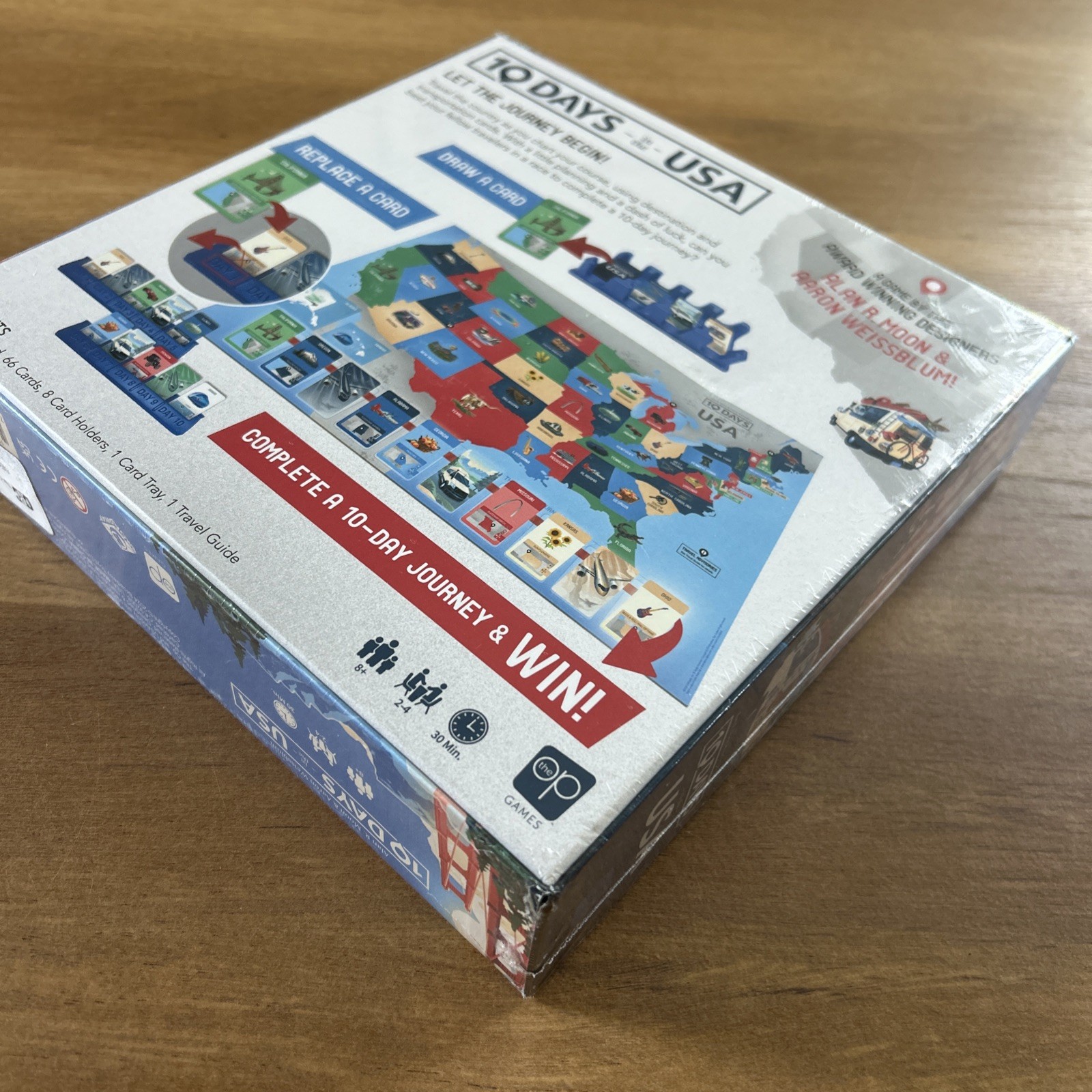 10 Days in The USA Family Road Trip Board Game – Brand New Sealed Fun