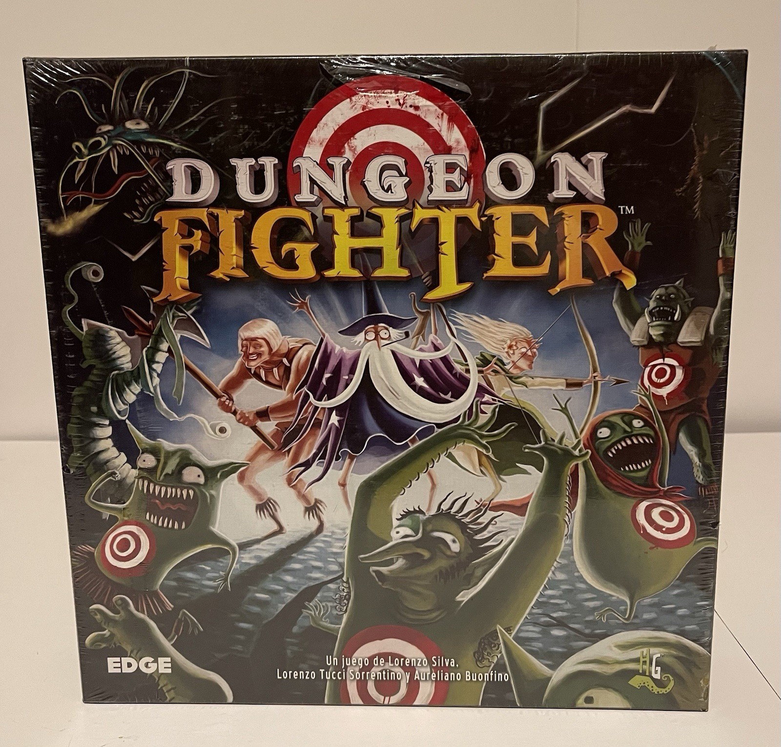 Dungeon Fighter Spanish Board Game 2014 Horrible Games EdgeLorenzo Silver New