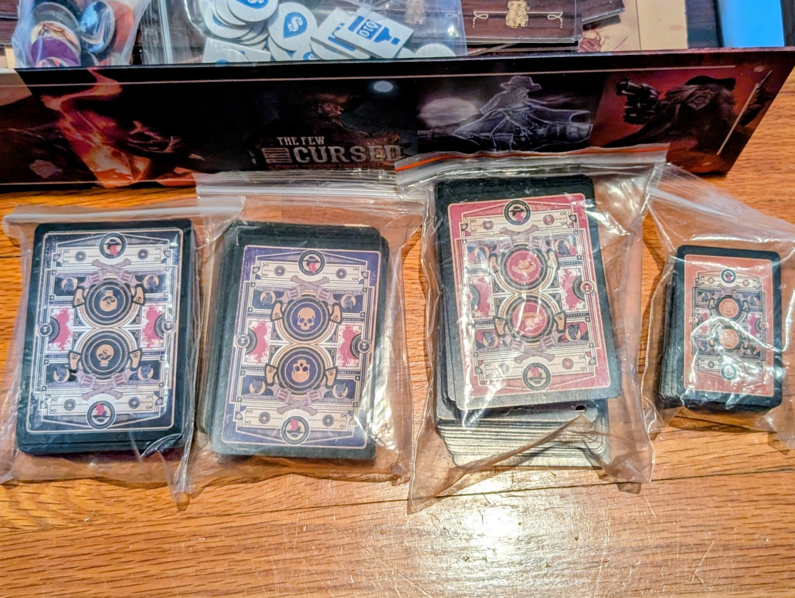 The Few And The Cursed Board Game by Rock Manor Games Based on the Comic Book