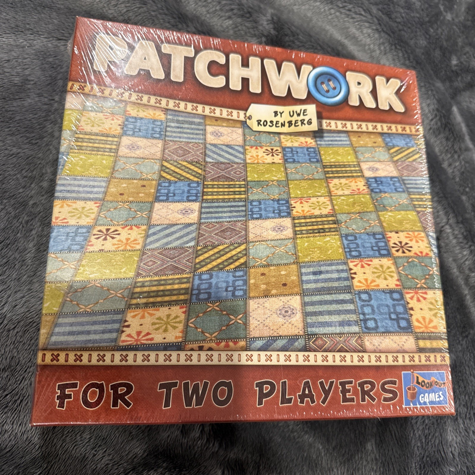Patchwork Board Game by Uwe Rosenberg Lookout Games 2018 – NEW Sealed
