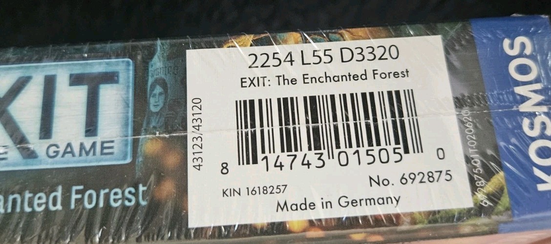 EXIT The Enchanted Forest Escape Room Game Thames & Kosmos 2020 – New/Sealed