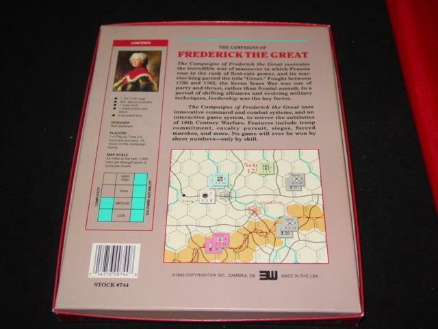 3W : The CAMPAIGNS of FREDERICK the GREAT – The Seven Years War (UNPUNCHED)