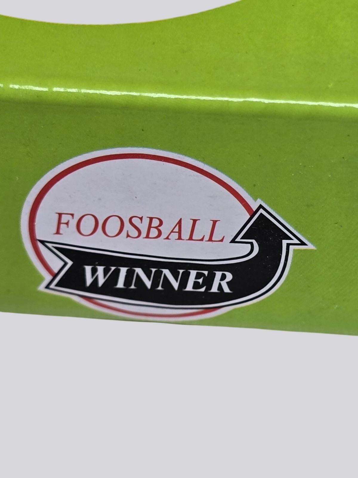 Foosball Winner Wooden Fast Sling Puck Game Compact Size For 2 Players Ages 6+
