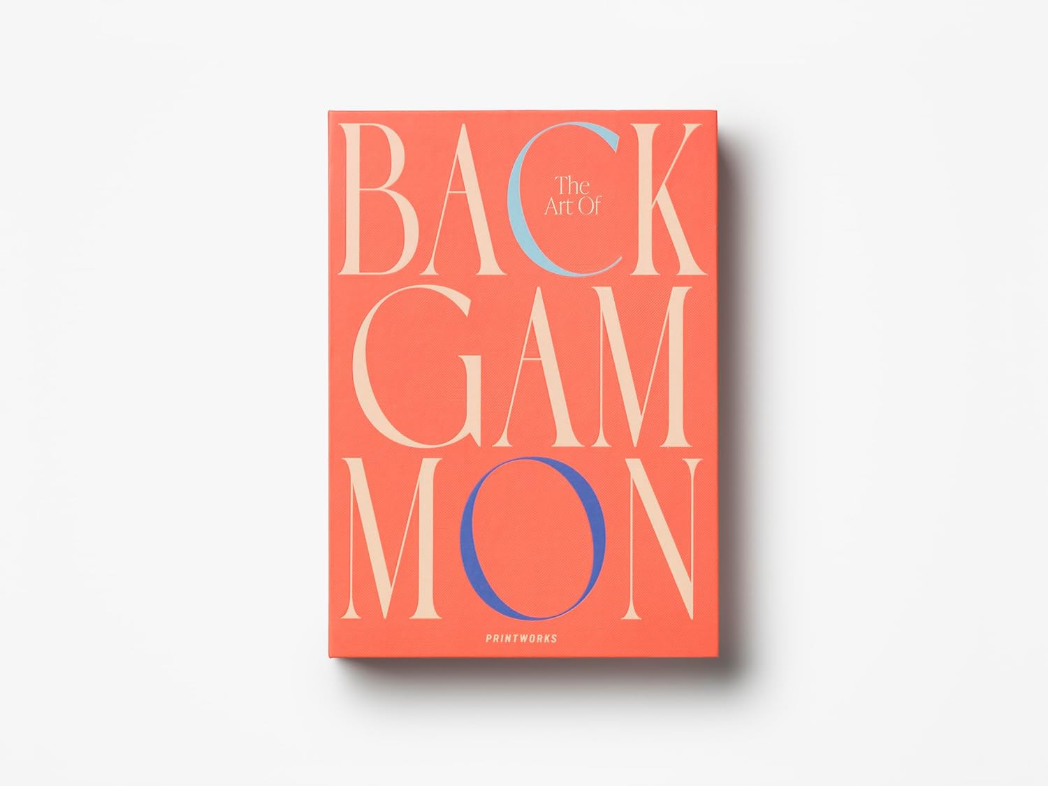 Art of Backgammon – Stylish Red & Blue Acrylic Board Game for All Ages