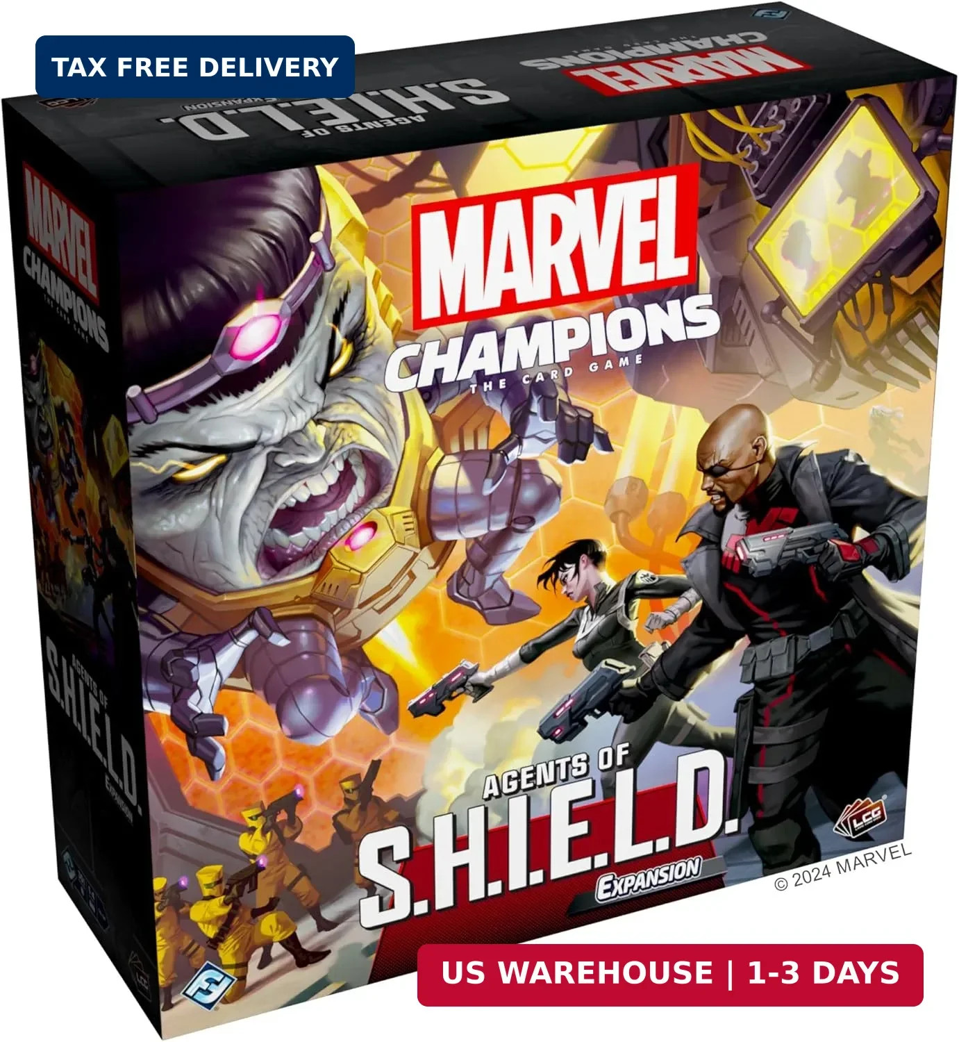 Marvel Champions The Card Game Agents of S.H.I.E.L.D. Campaign Expansion – Coope
