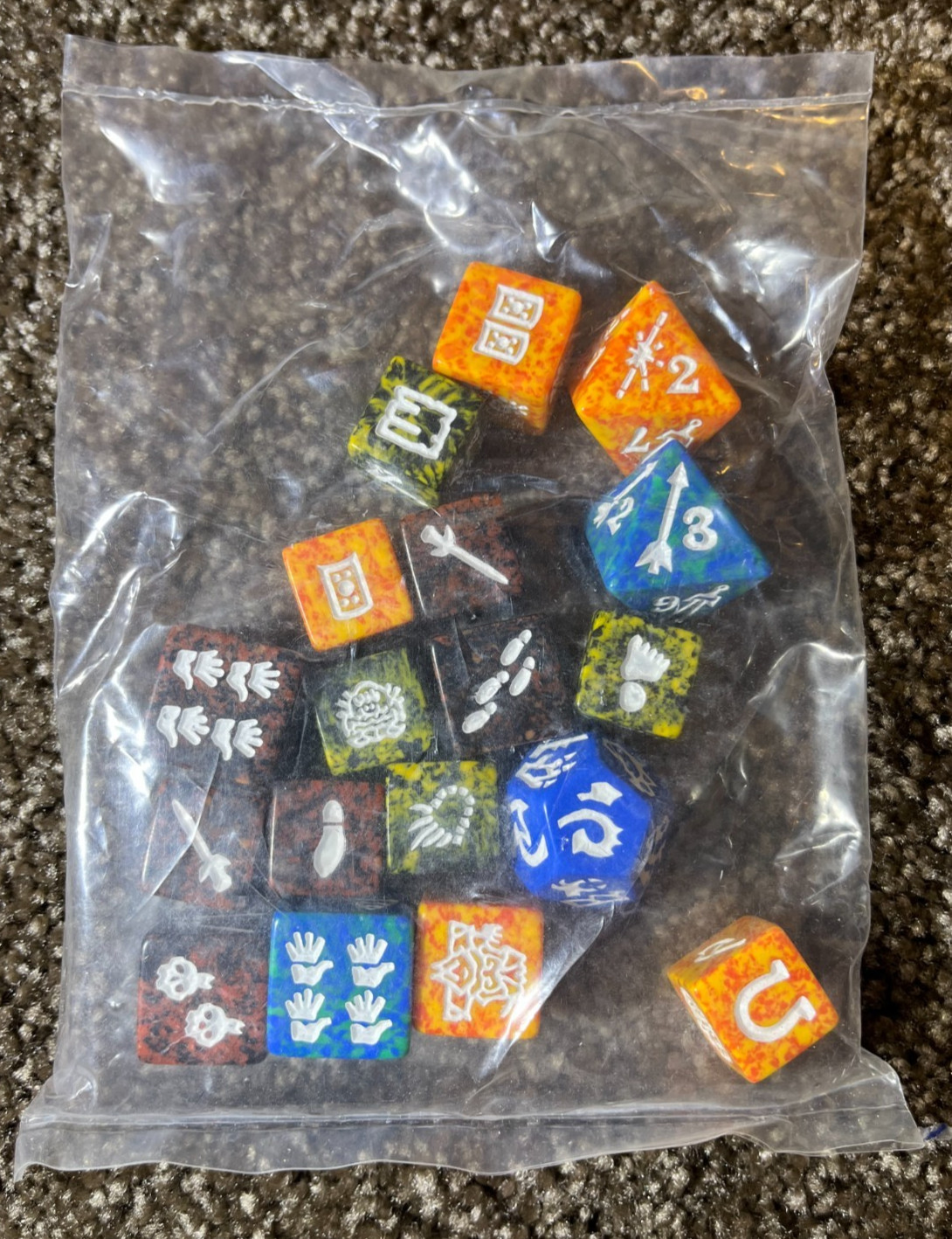 TSR Dragon Dice Game Starter Set Box Vintage 1995 Lester Smith Unplayed