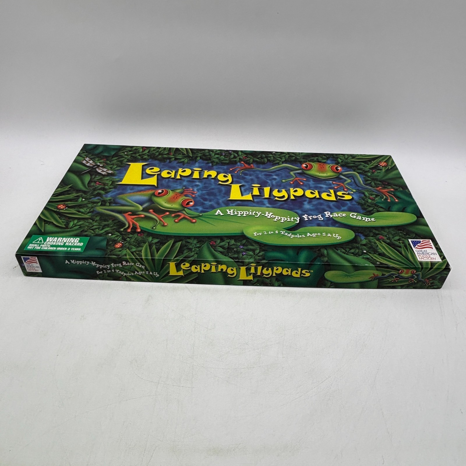 VINTAGE Leaping Lilypads Game COMPLETE GAPF 2000 Kids Frogs Animals