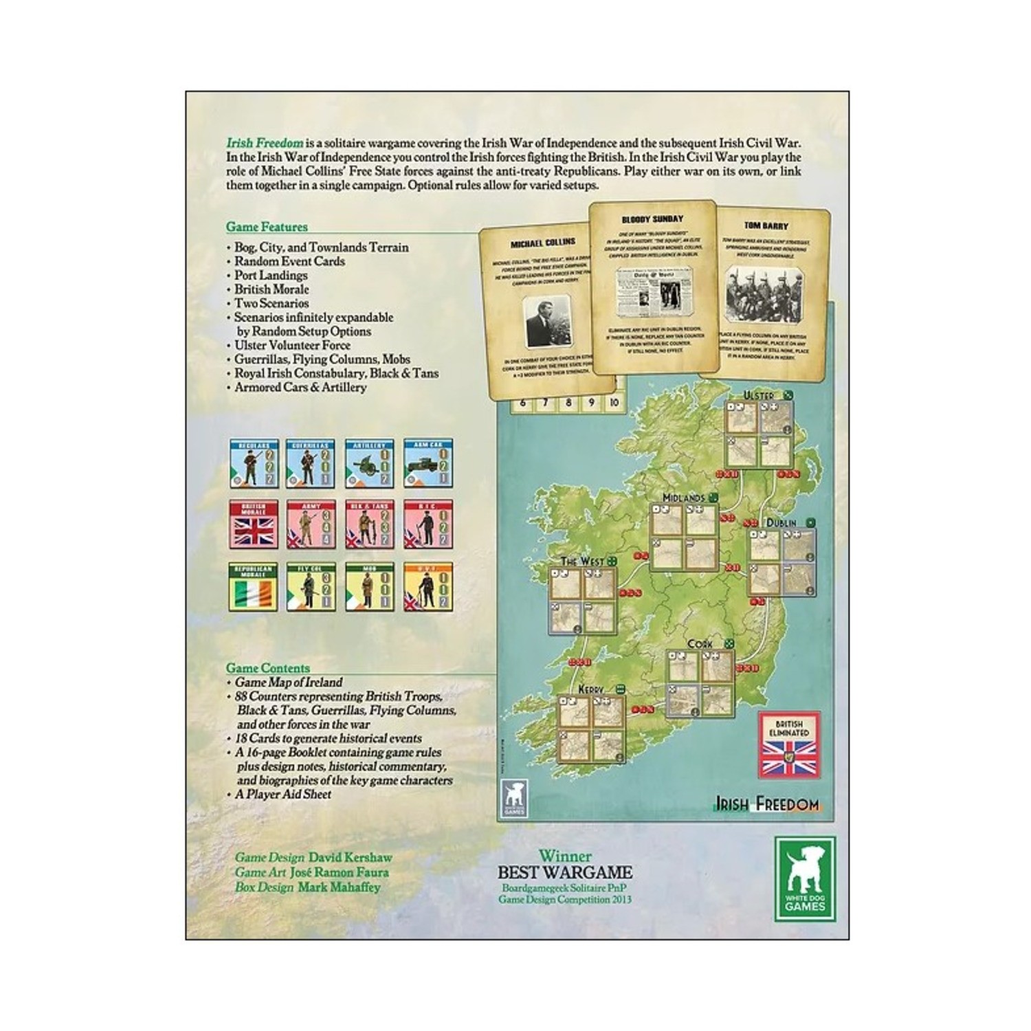 White Dog Wargame Irish Freedom Box SW (New)