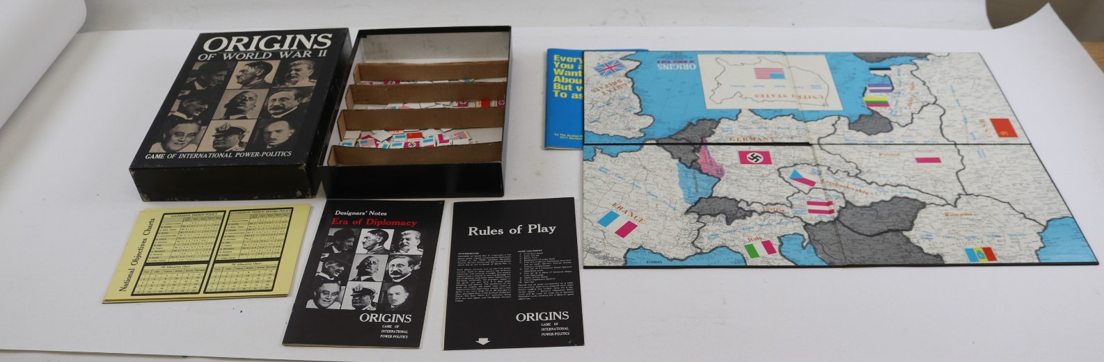 Origins of World War II – 1971 Avalon Hill Bookshelf Game | Vintage Strategy
