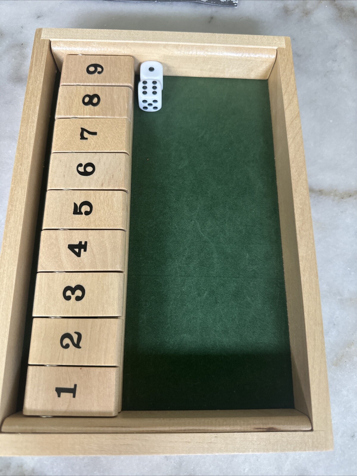 Shut the Box • Classic Game • By Schylling • Complete • Roll The Dice 🎲