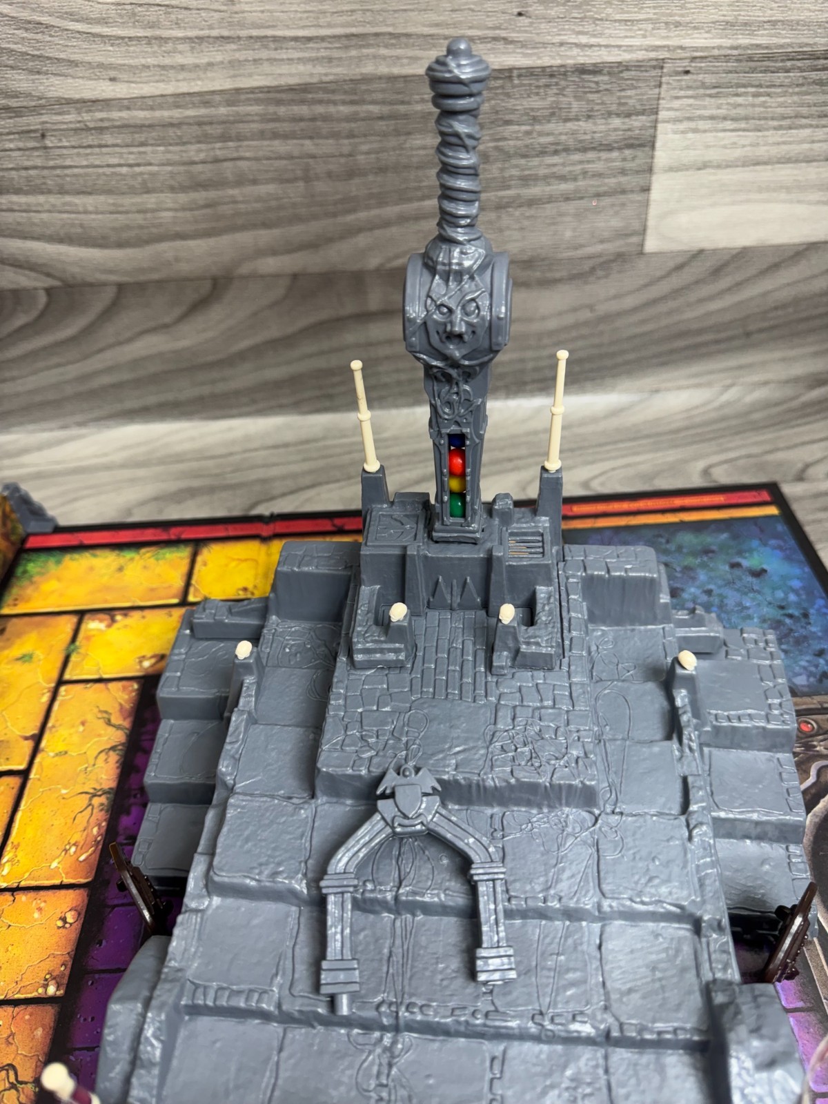 DARK WORLD FANTASY ADVENTURE BOARD GAME 1992 MATTEL INCOMPLETE AS IS