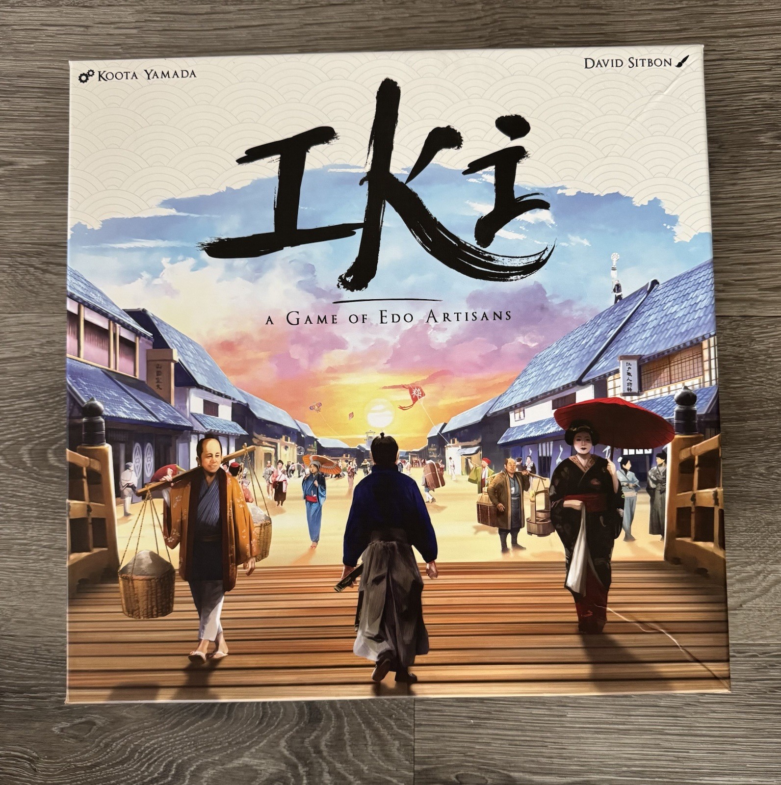 Iki A Game Of Edo Artisans Sorry We Are French SWIKI-R02 Board Card Strategy 🔥