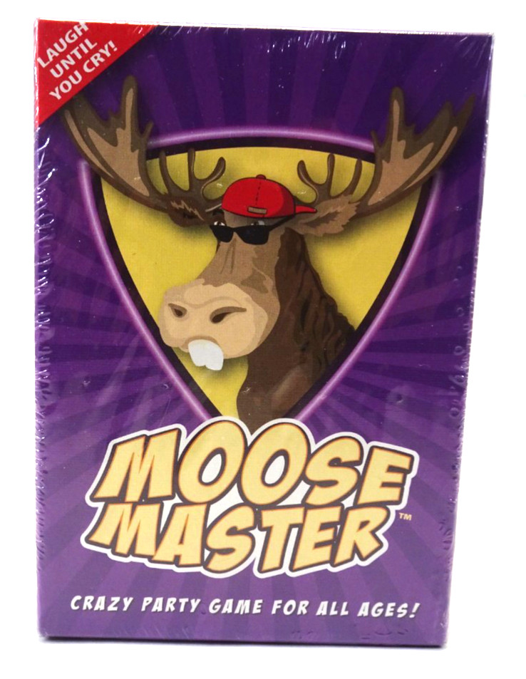 Moose Master Card Game Crazy Party Game All Ages Boomer Games 2019 SEALED BOX