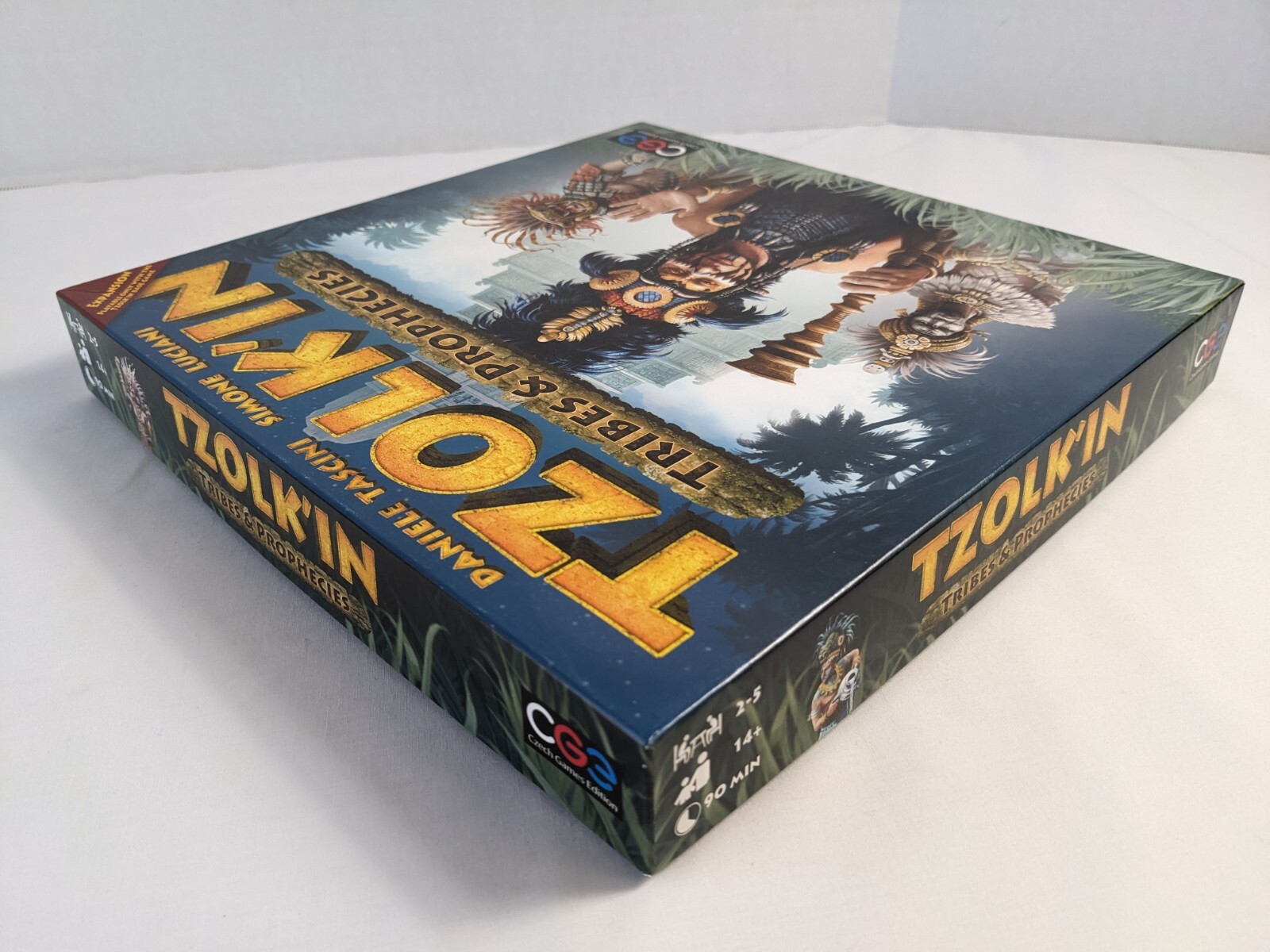 TZOLK’IN Board Game TRIBES & PROPHECIES Exp UNPUNCHED Czech Games Edition 2013