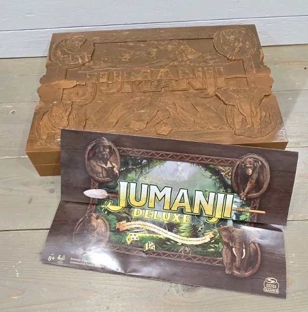 Jumanji Deluxe Electronic Board Game Adventure Game Spin Master – Tested Works*
