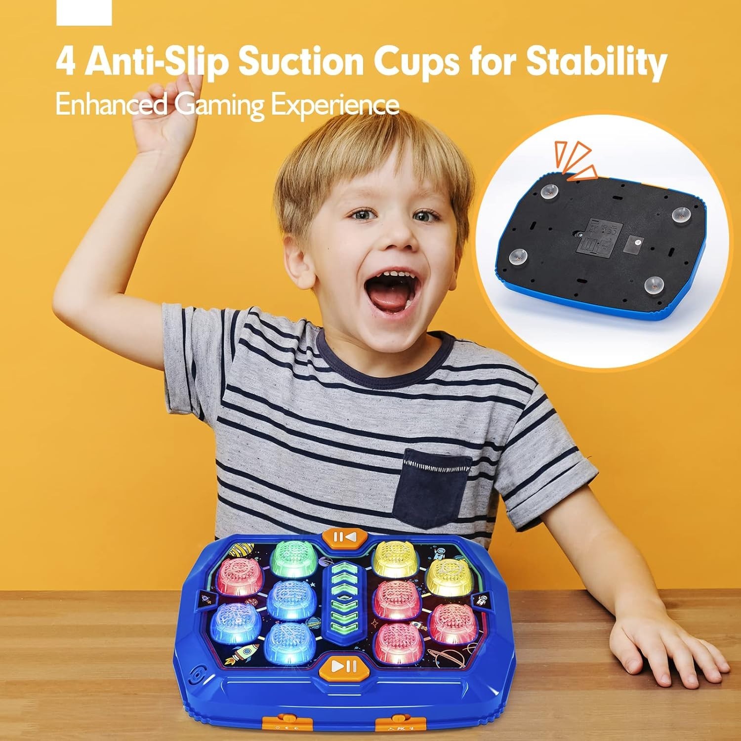 STEM Whack-a-Mole Game for Kids – Interactive Fun for Ages 3-8 with Safety Focus