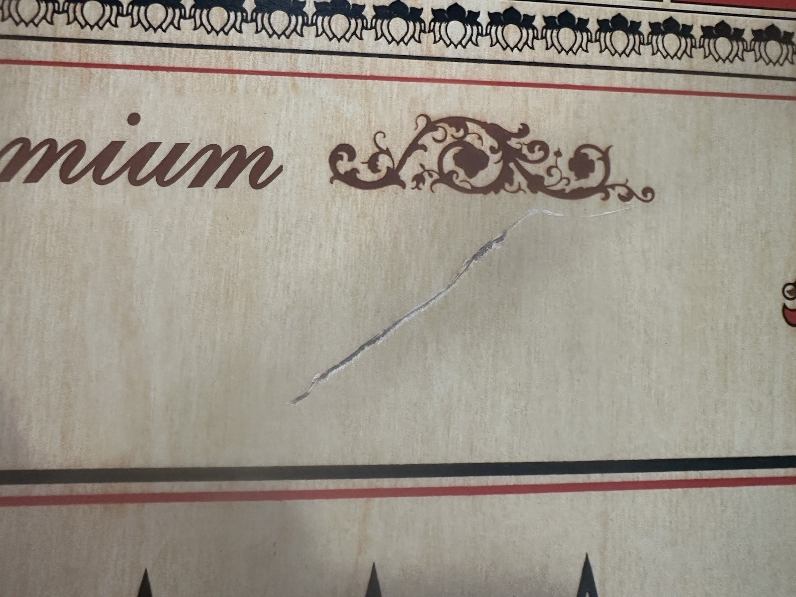 Vintage 2014 Carrom Double Sided Premium Model 100 Game Board.