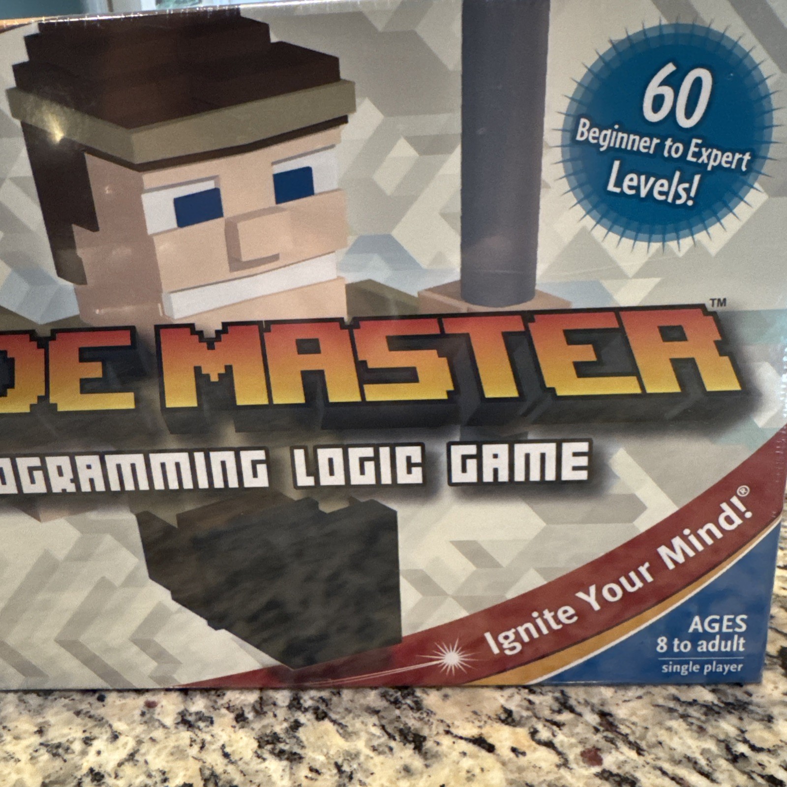CODE MASTER Game PROGRAMMING LOGIC Problem Solving STEM Ages 8+ 1-Player SEALED